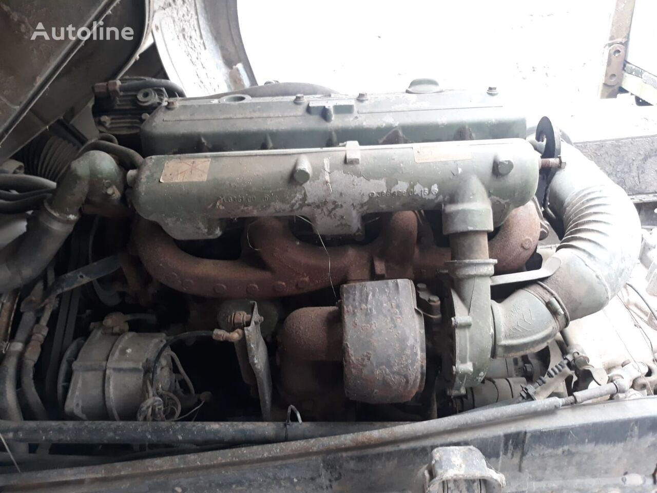 Mercedes-Benz OM366A engine for truck tractor