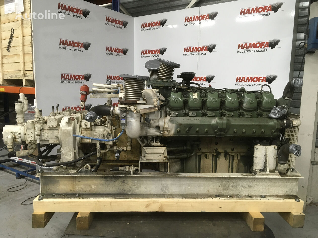 Mercedes-Benz OM424 424.900 USED engine for truck