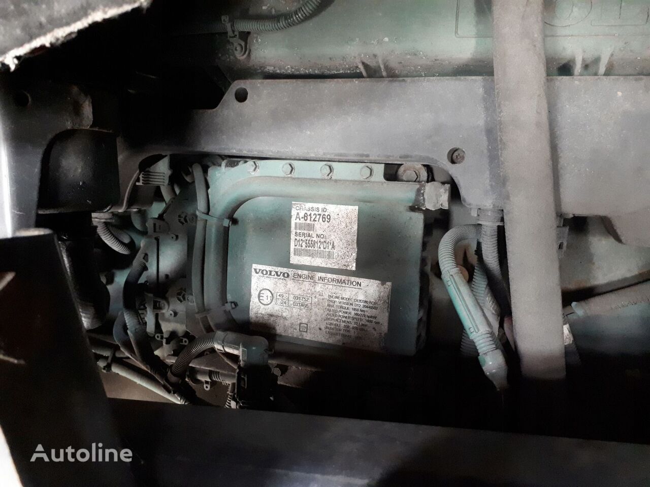 Volvo FH12 D12 engine for truck tractor for sale Poland Pabianice, XW16409