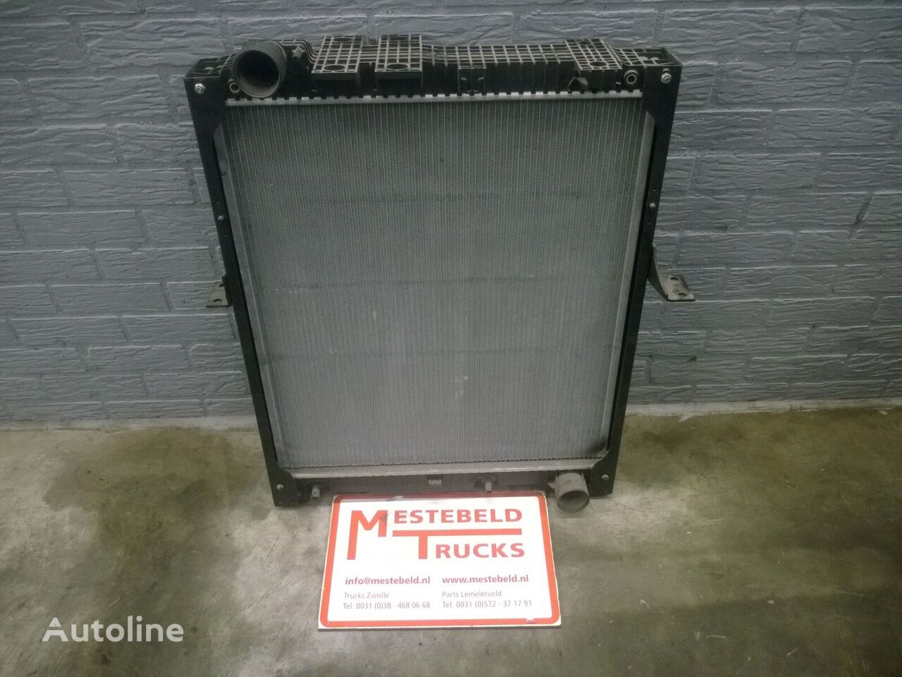 engine cooling radiator for Mercedes-Benz truck