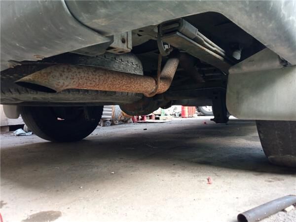 Exhaust pipe for Ford Transit (FY)(2000->) 2.4 FT 350 L Bus 16 plazas ...