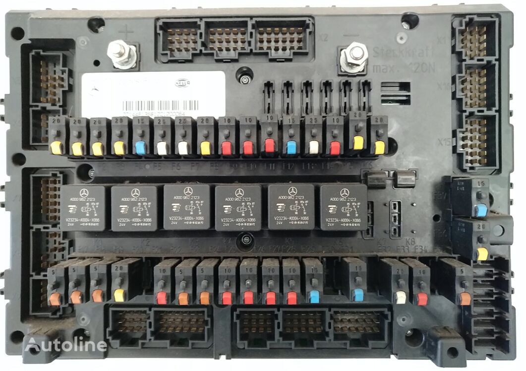 Mercedes-Benz SAM 0014461358 fuse block for Mercedes-Benz Actros Mp4 truck