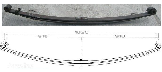 Scania 1377668 leaf spring for truck