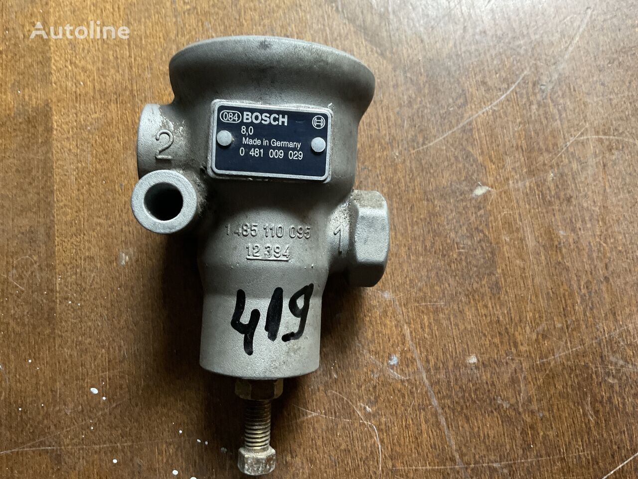 Bosch Air Pressure Regulator pneumatic valve for SCANIA 0481009029