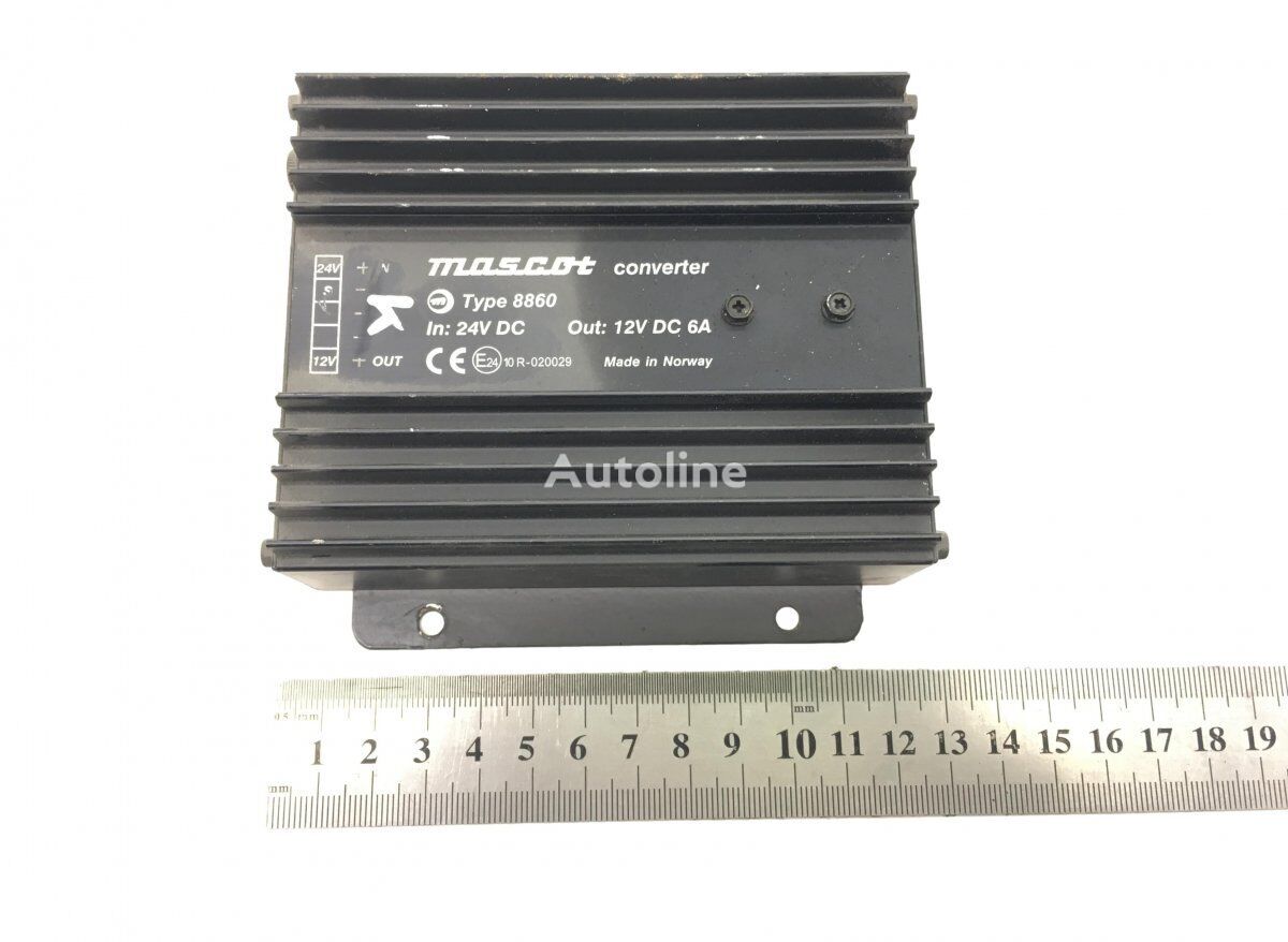 Mascot B12B (01.97-12.11) 8860 power inverter for Volvo B6, B7, B9, B10, B12 bus (1978-2011)