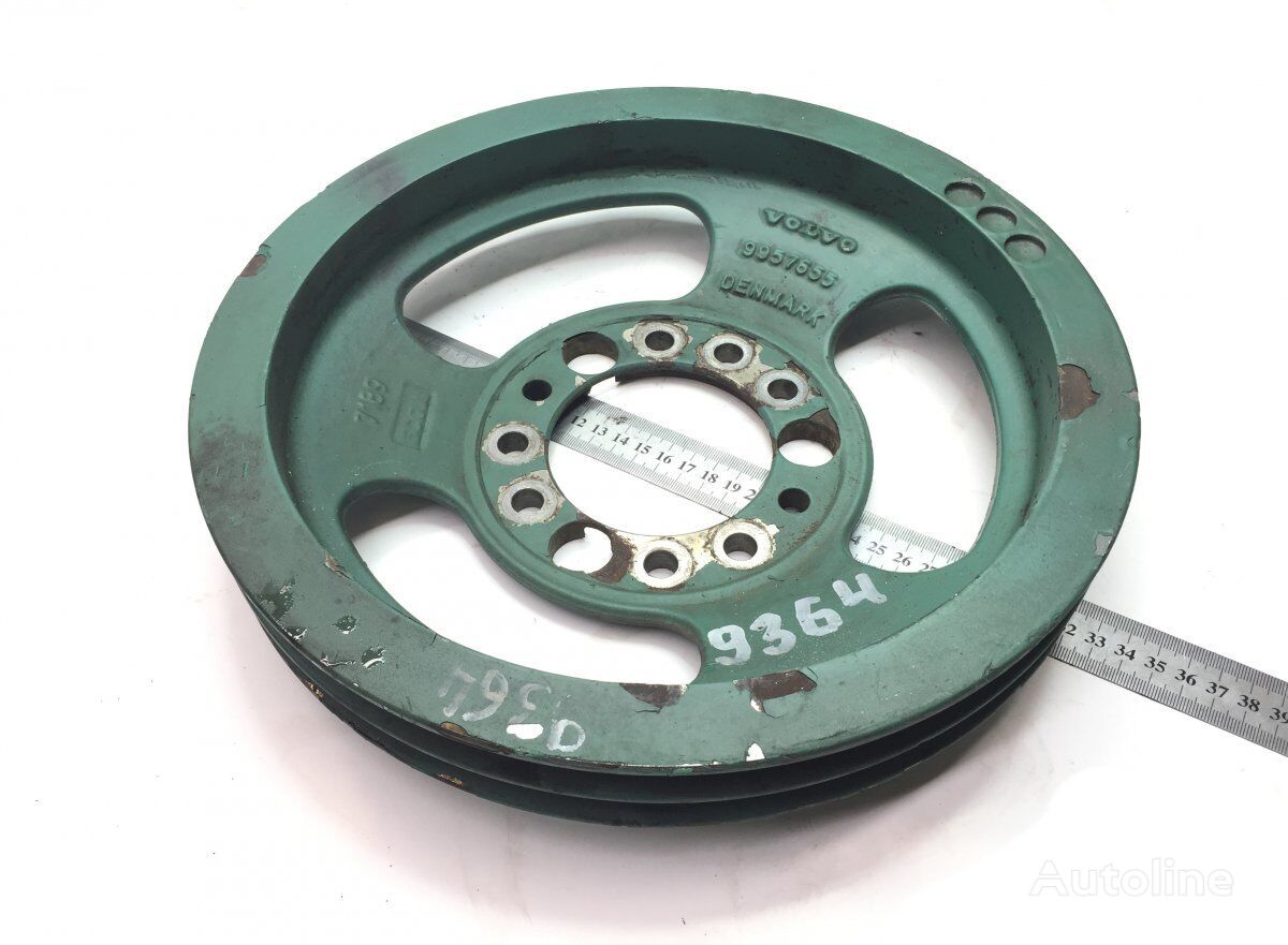 Volvo B12B (01.97-12.11) 9957655 pulley for Volvo B6, B7, B9, B10, B12 bus (1978-2006)