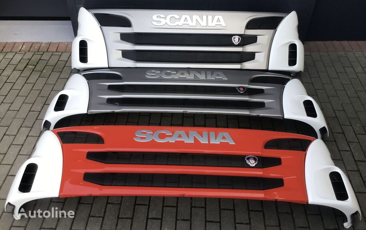 Scania radiator grille for truck tractor