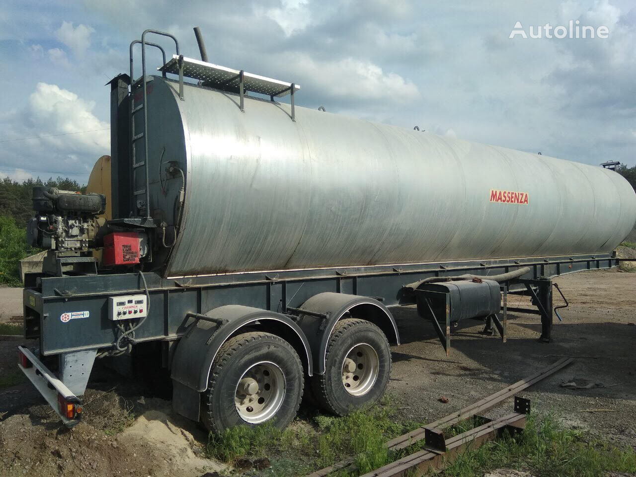Massenza ASR-2 bitumen tank trailer