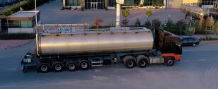 new Sinan Tanker-Treyler Bitumen tanker 50 m3 with heating system bitumen tank trailer