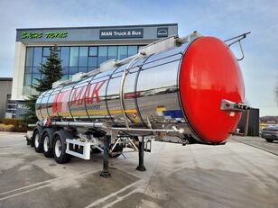 Kässbohrer STB / 30.000L / BPW / TANKAUFLIEGER / ADR / LIFTACHSE chemical tank trailer