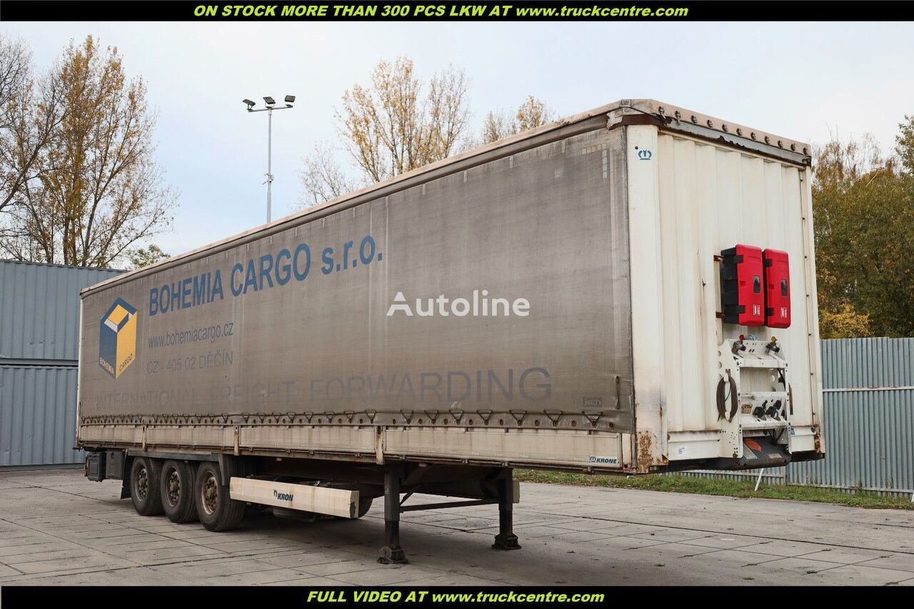 Krone Sd Standard Lifting Axle Bpw Aluminium Sided Tilt Semi Trailer For Sale Czechia Praha