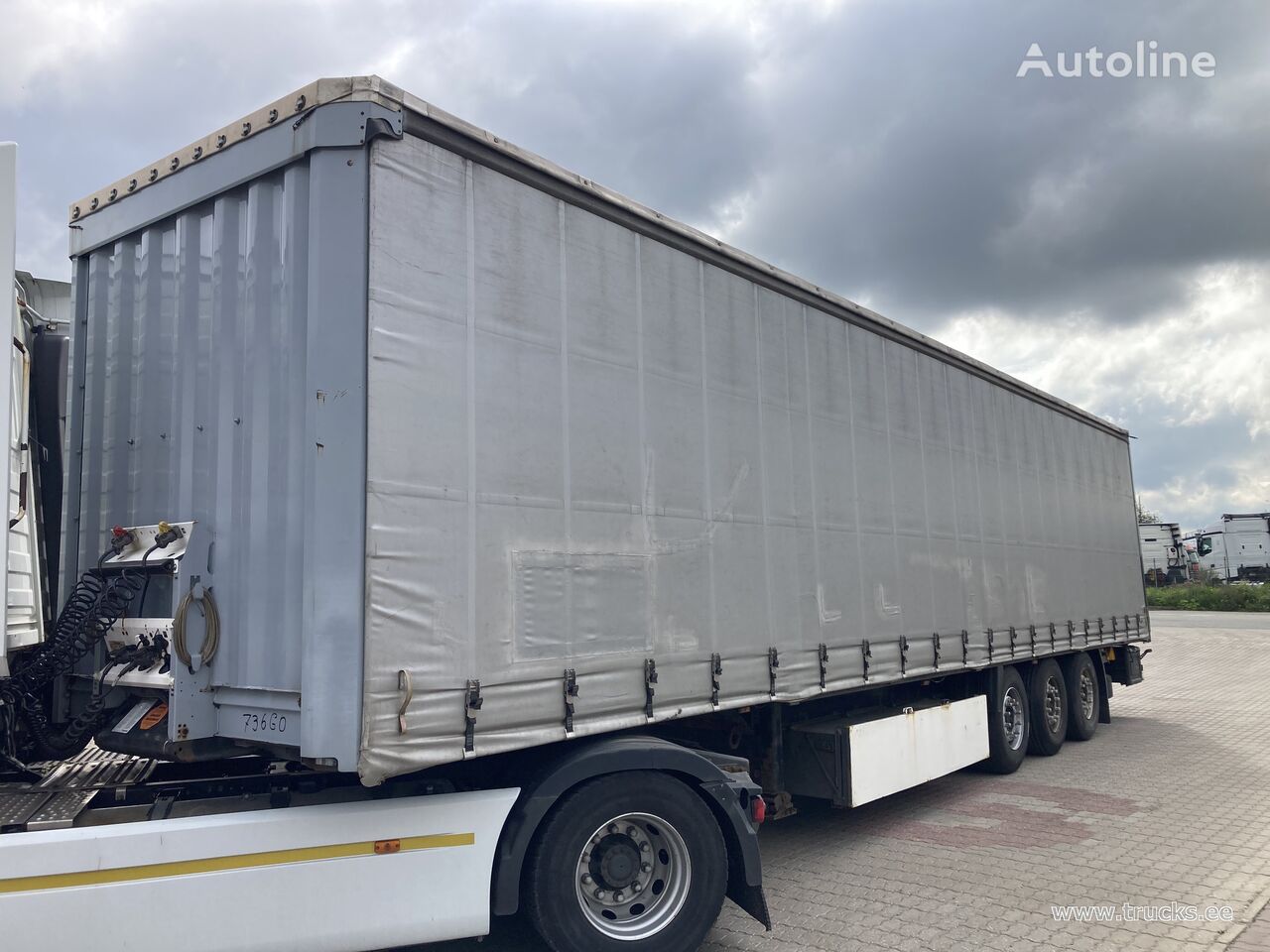 Krone Sdp Tilt Semi Trailer For Sale Estonia Maardu Vl