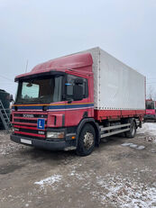 Scania P94D tilt truck