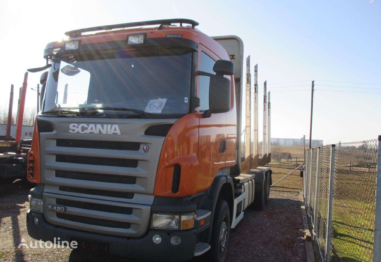 Scania R420 timber truck