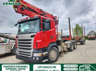 Scania R480 6x4 EPSILON E250L timber truck