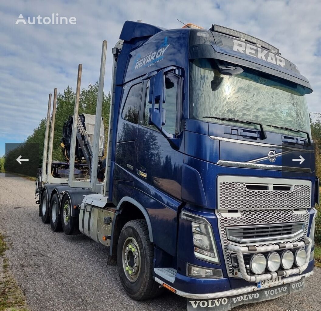 Volvo FH 600 timber truck for sale Romania Suceava, YB37250