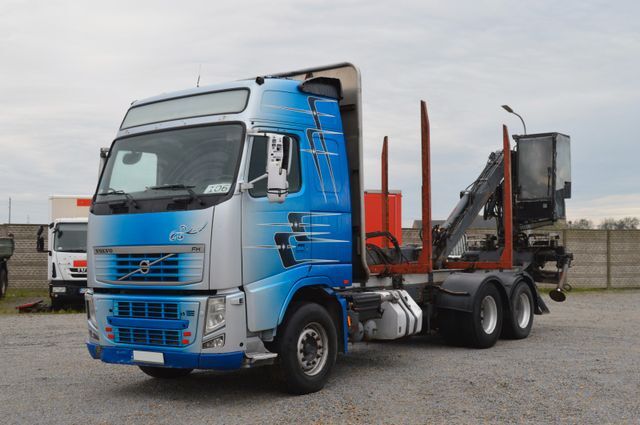 Volvo FH13 520 6x4  timber truck