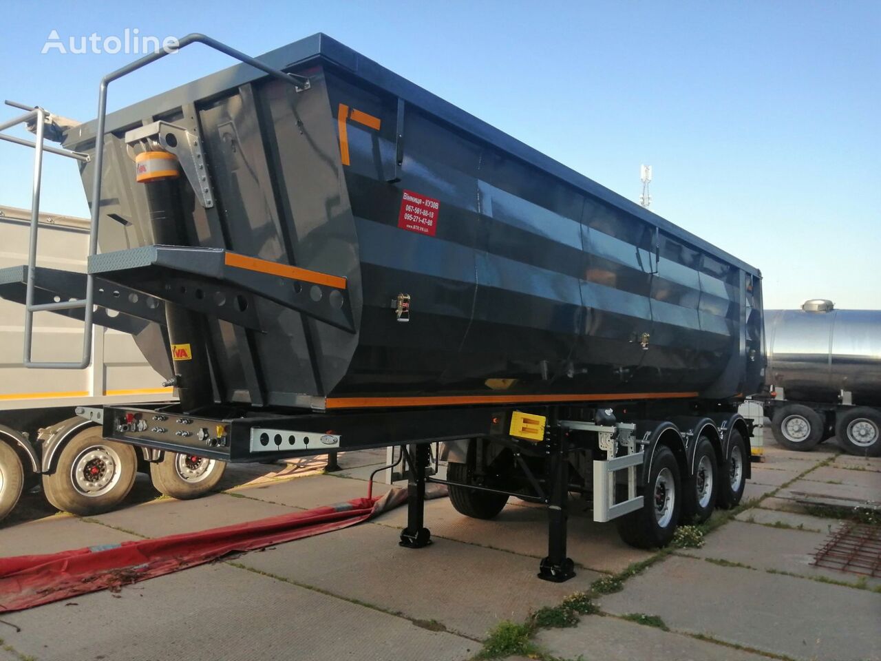 new Berkut-Trans tipper semi-trailer