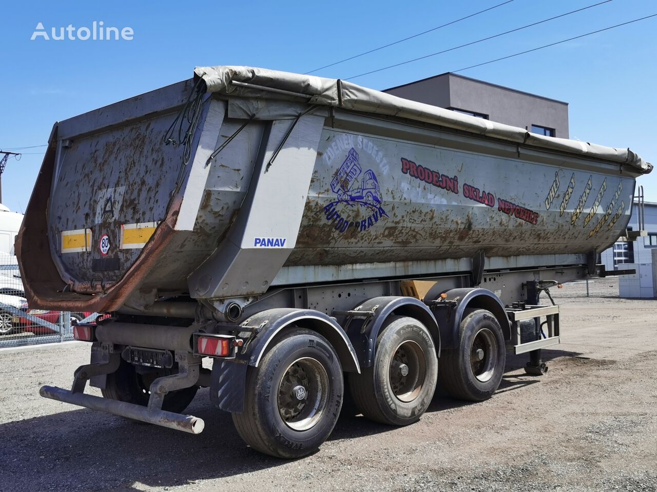 Panav NS 1 36  tipper semi-trailer