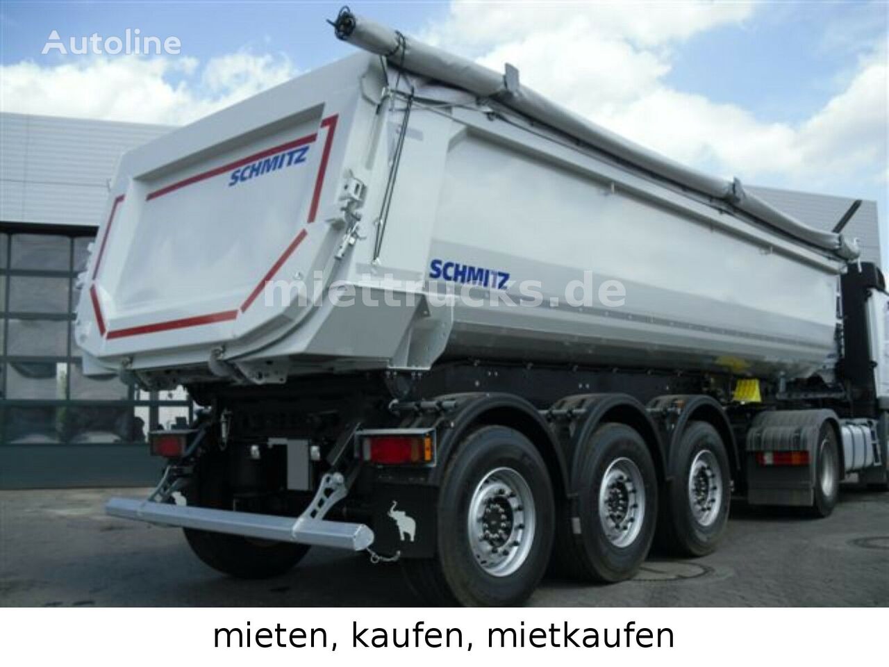 new Schmitz Cargobull SKI 24 SL 7.2  Mietkauf 499€mtl sofort lieferbar tipper semi-trailer