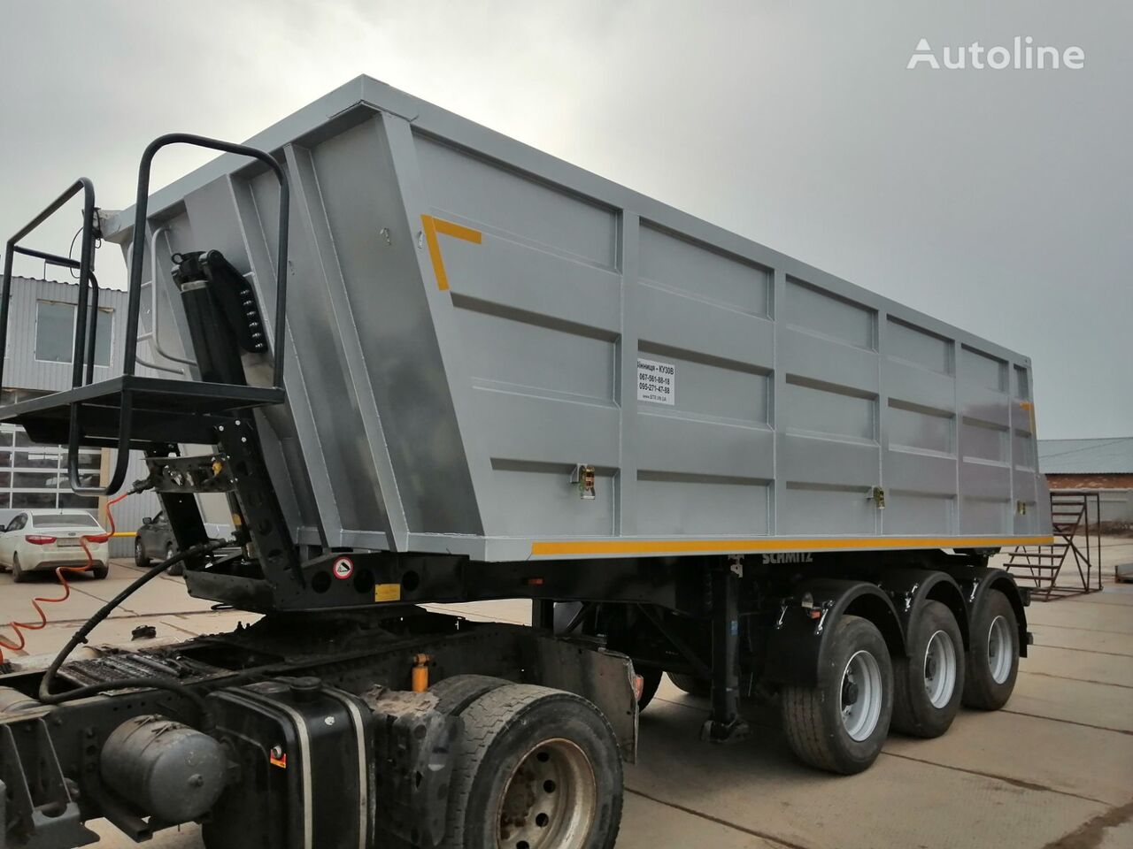 Schmitz Cargobull Shchebnevoz tipper semi-trailer