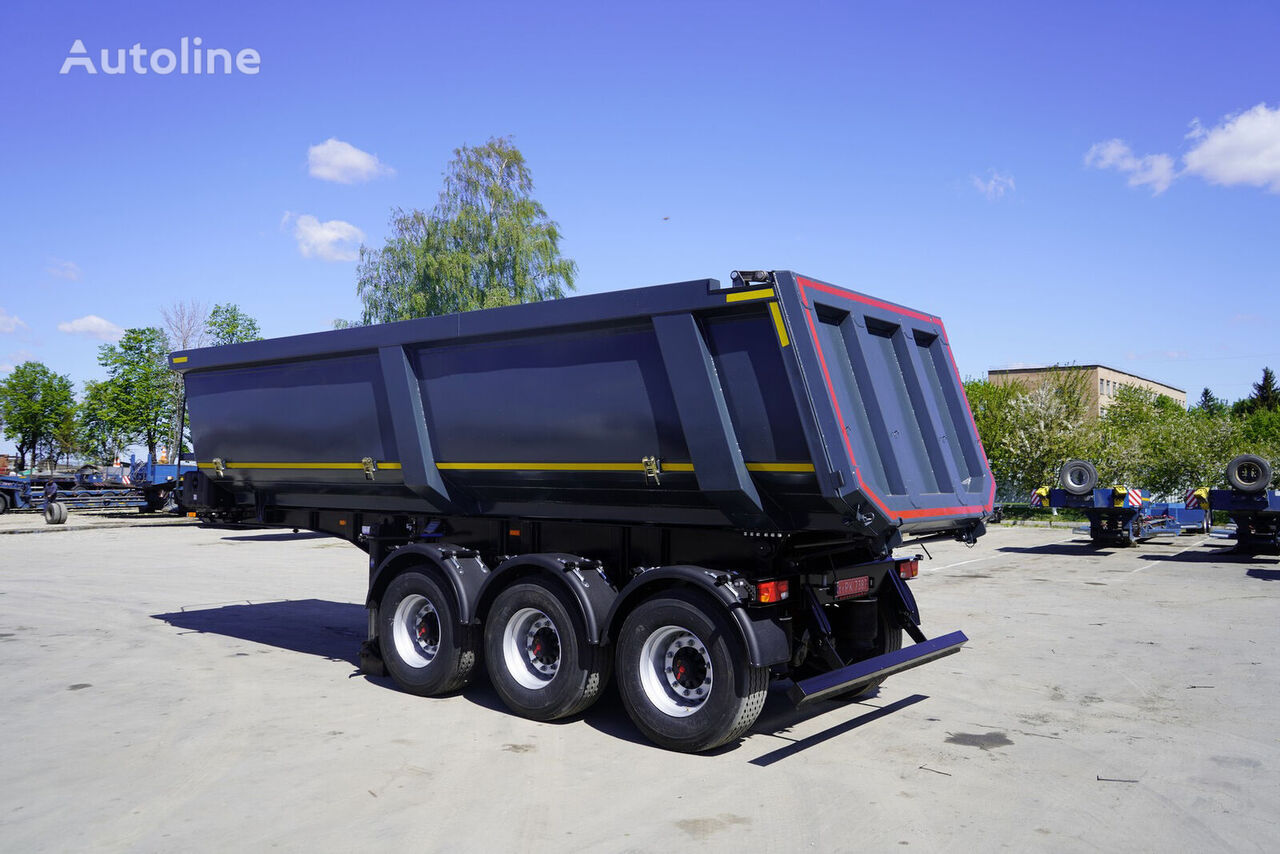 new TAD BUD 26-3 tipper semi-trailer