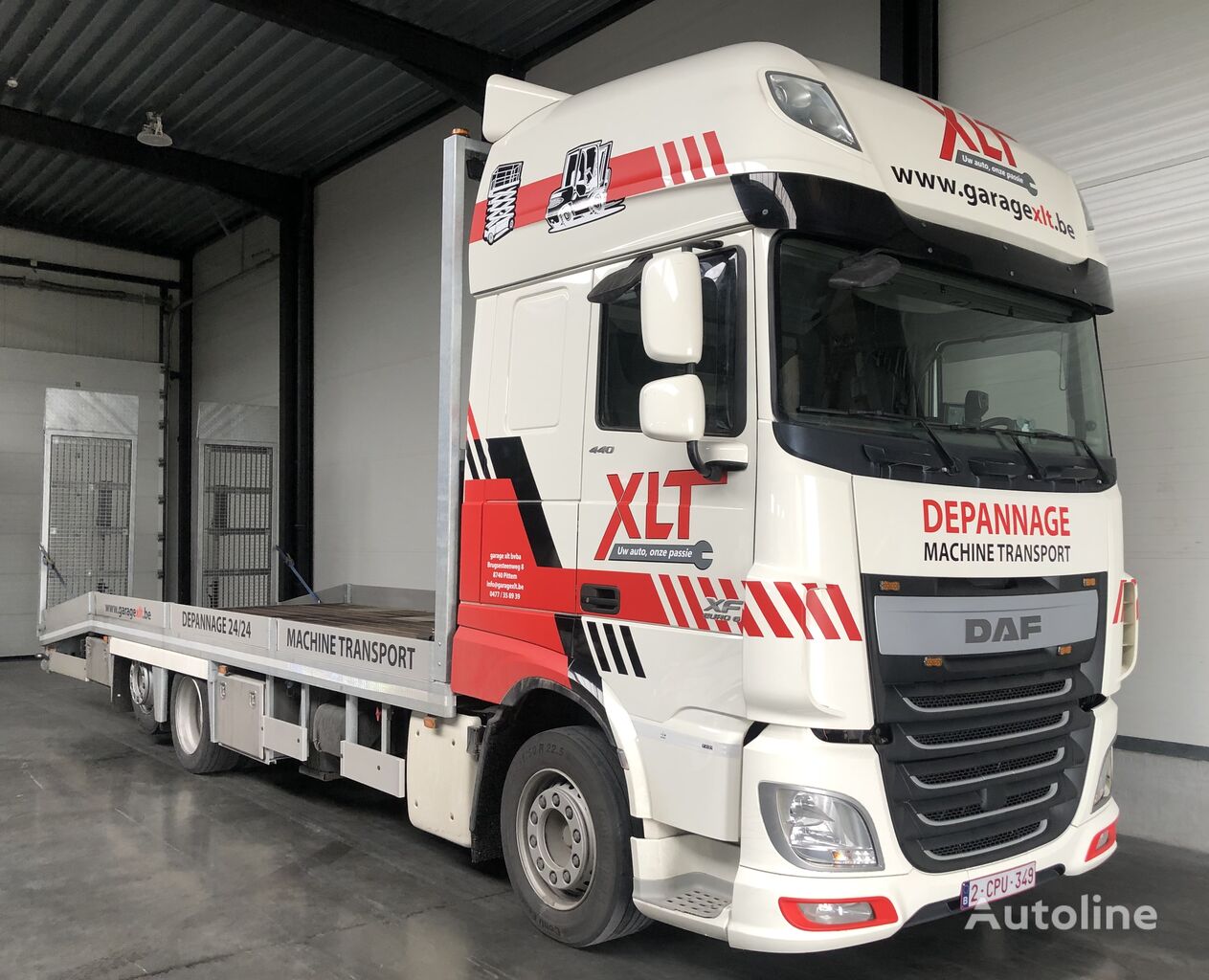 DAF Xf106 tow truck for sale Belgium Pittem, UL39173