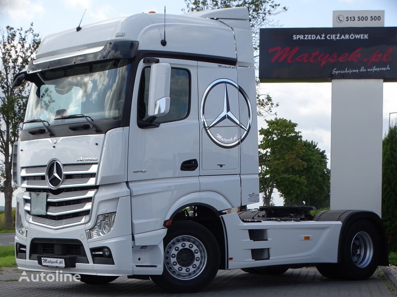 MERCEDES-BENZ ACTROS 1848 / BIG SPACE / FLEETBOARD / EURO 6 / tractor unit