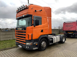 SCANIA 114 G 380 Topline - Manual - steel/air - TOP! tractor unit