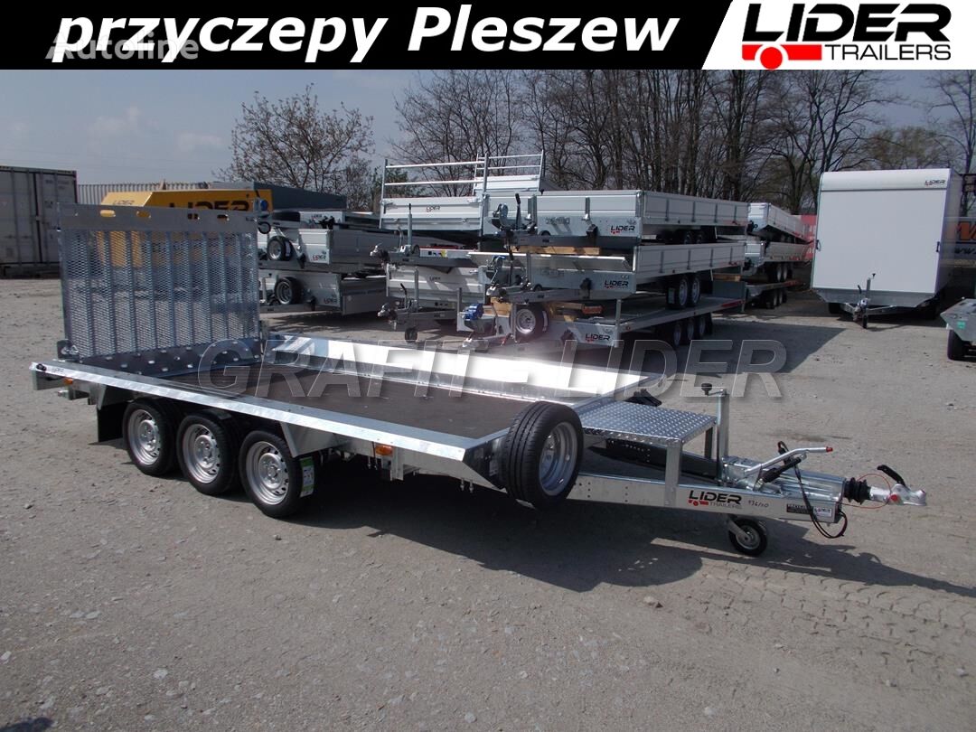 new TEMARED TM-211 przyczepa 394x182x25cm, builder 3 4018/3 NEW, do przewozu equipment trailer