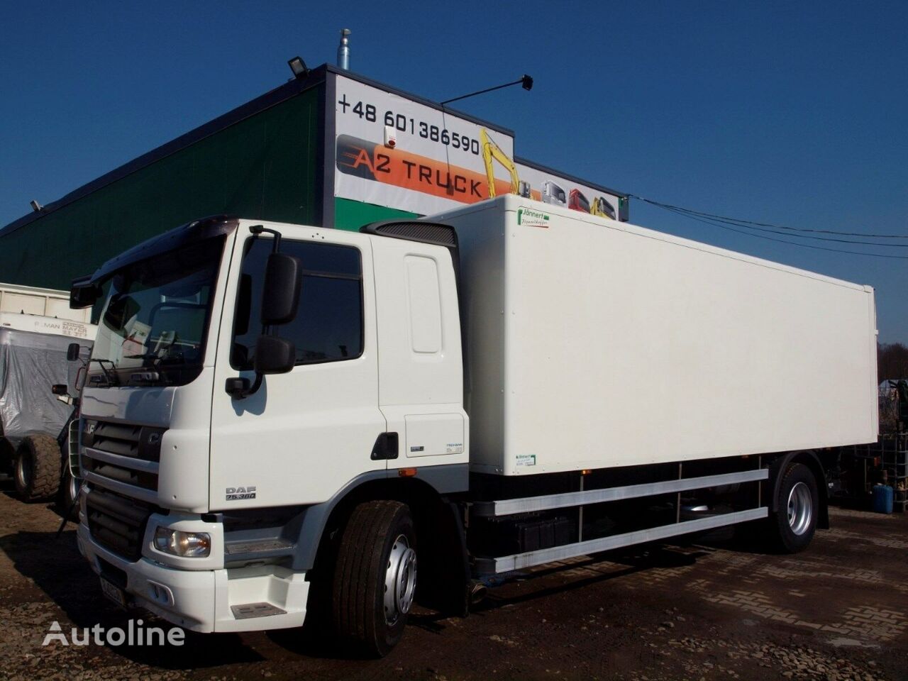 Daf Cf 75.360 Box Truck For Sale Poland Nowe Iganie, Rq34746