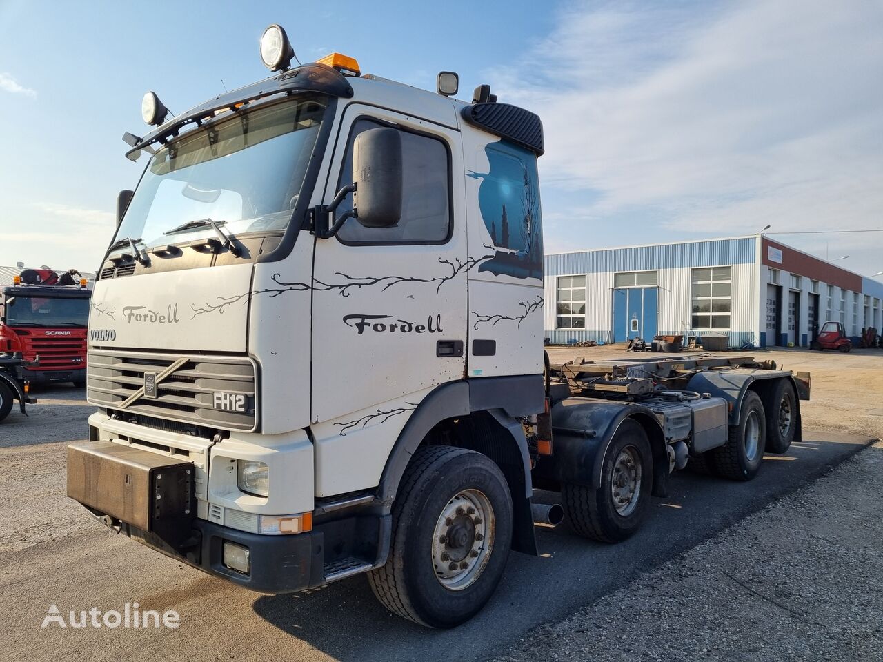 VOLVO FH12 8X2 380 cable system truck