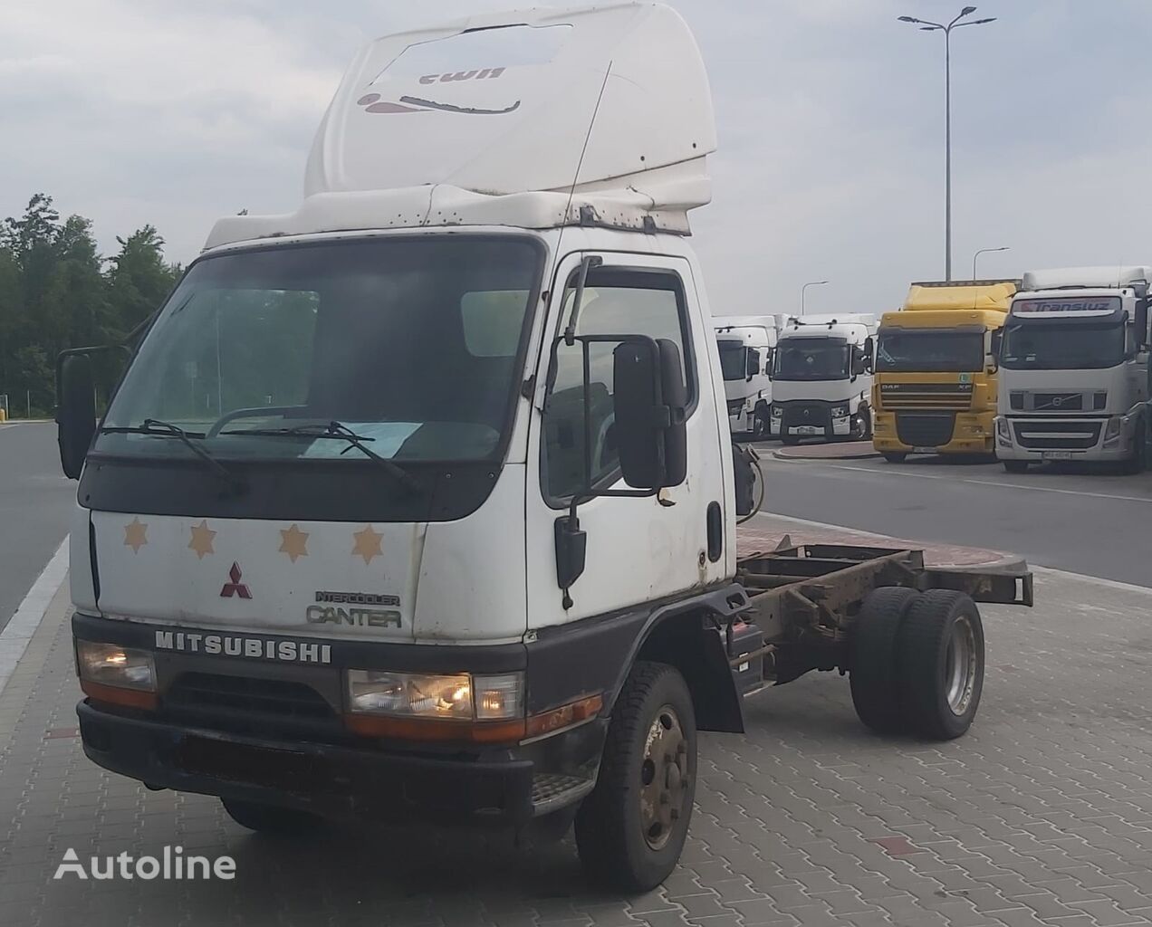 Mitsubishi Fuso Canter Chassis Truck For Sale Germany Wittenburg, YT34805