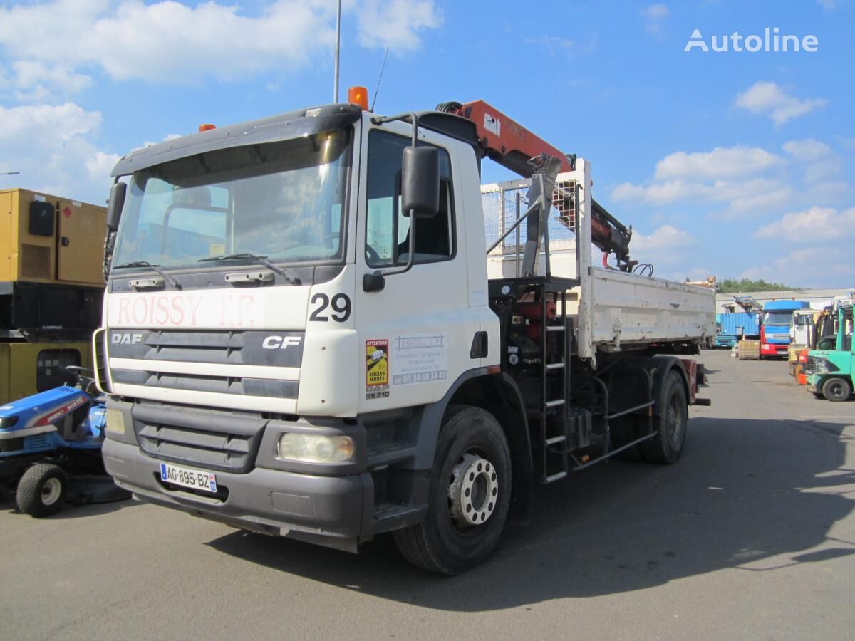 DAF CF75 310 dump truck for sale France LIMAY, VV31314