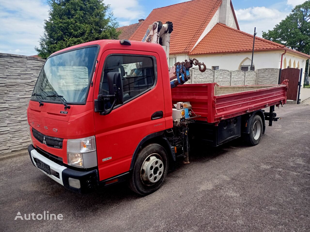 Mitsubishi Fuso Canter C Dump Truck For Sale Poland Jaworzyna L Ska