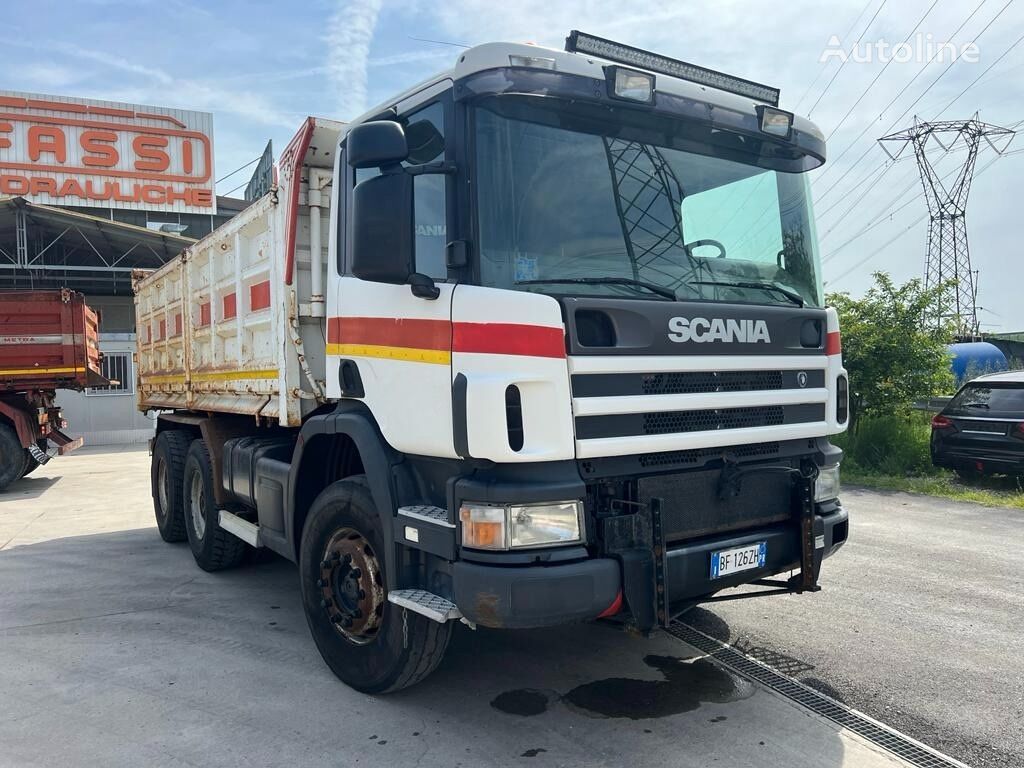 SCANIA 124 380 dump truck for sale Italy Piacenza, WA34177