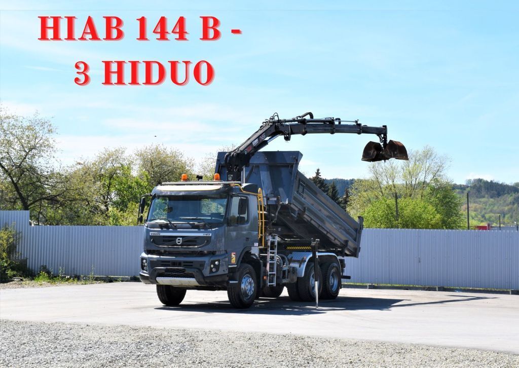 Volvo Fmx X Darus Old B Billencs Hiab B Hiduo Dump Truck For Sale Hungary