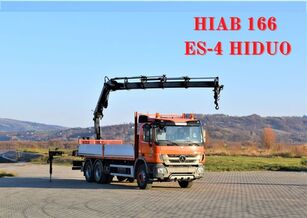 MERCEDES-BENZ ACTROS 2636 6x4 Darus platós HIAB 166ES-4HIDUO flatbed truck