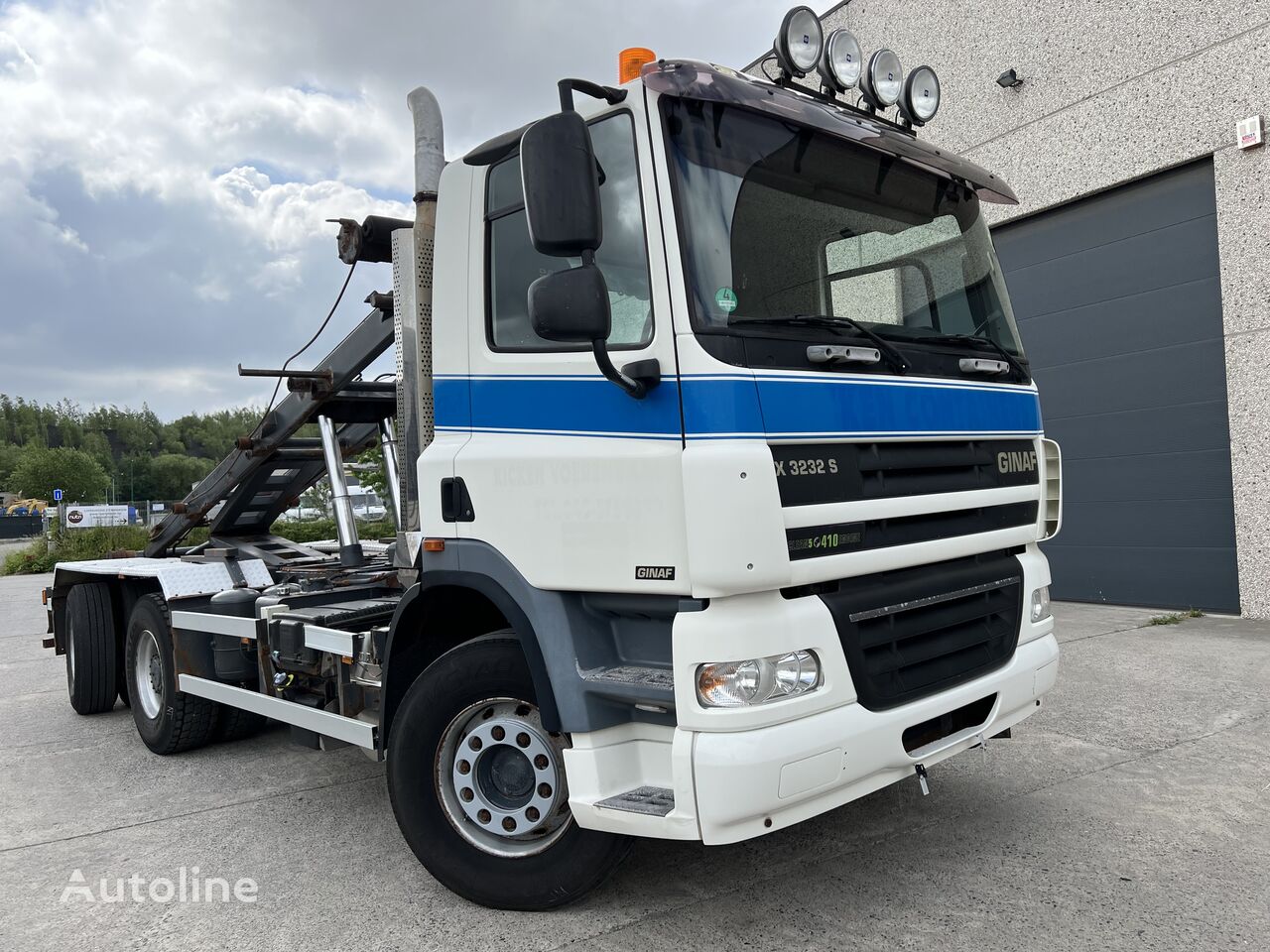 GINAF X 3232 S hook lift truck for sale Belgium GrâceHollogne, MP29459