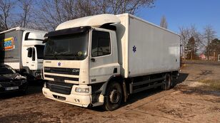 damaged DAF CF 310 Euro 5 Automat Tail Lift isothermal truck