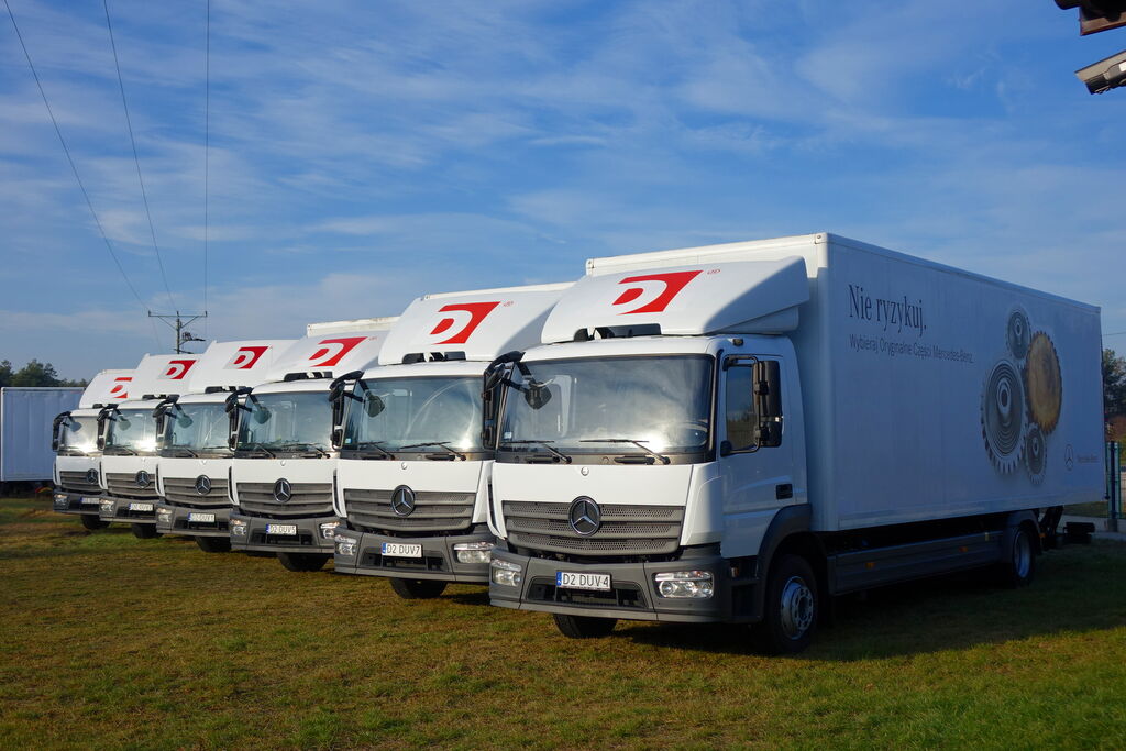 MERCEDESBENZ ATEGO 1224 / EURO 6 isothermal trucks for