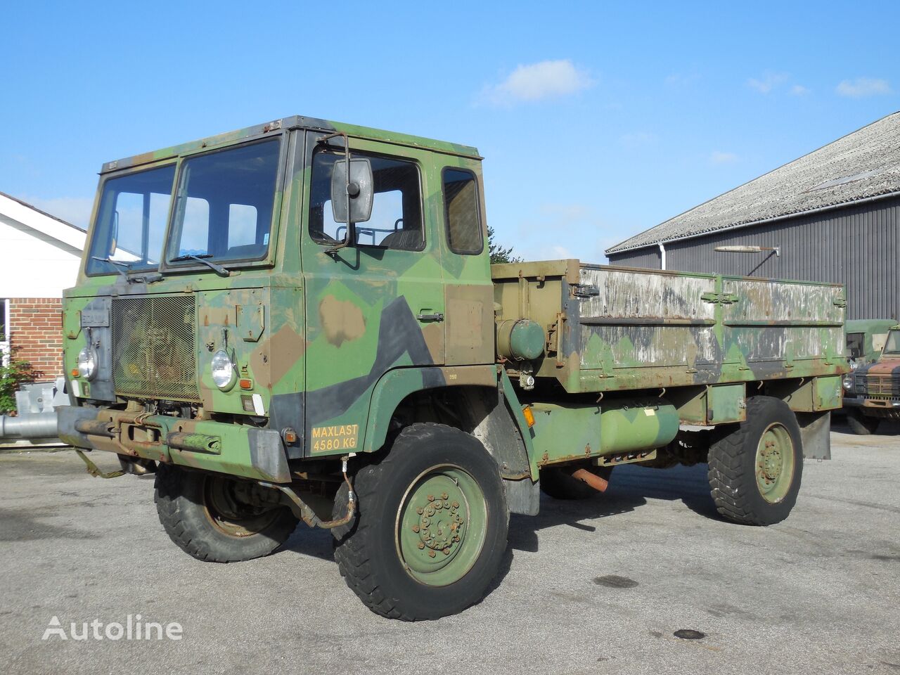 SCANIA TGB30 4x4 military truck