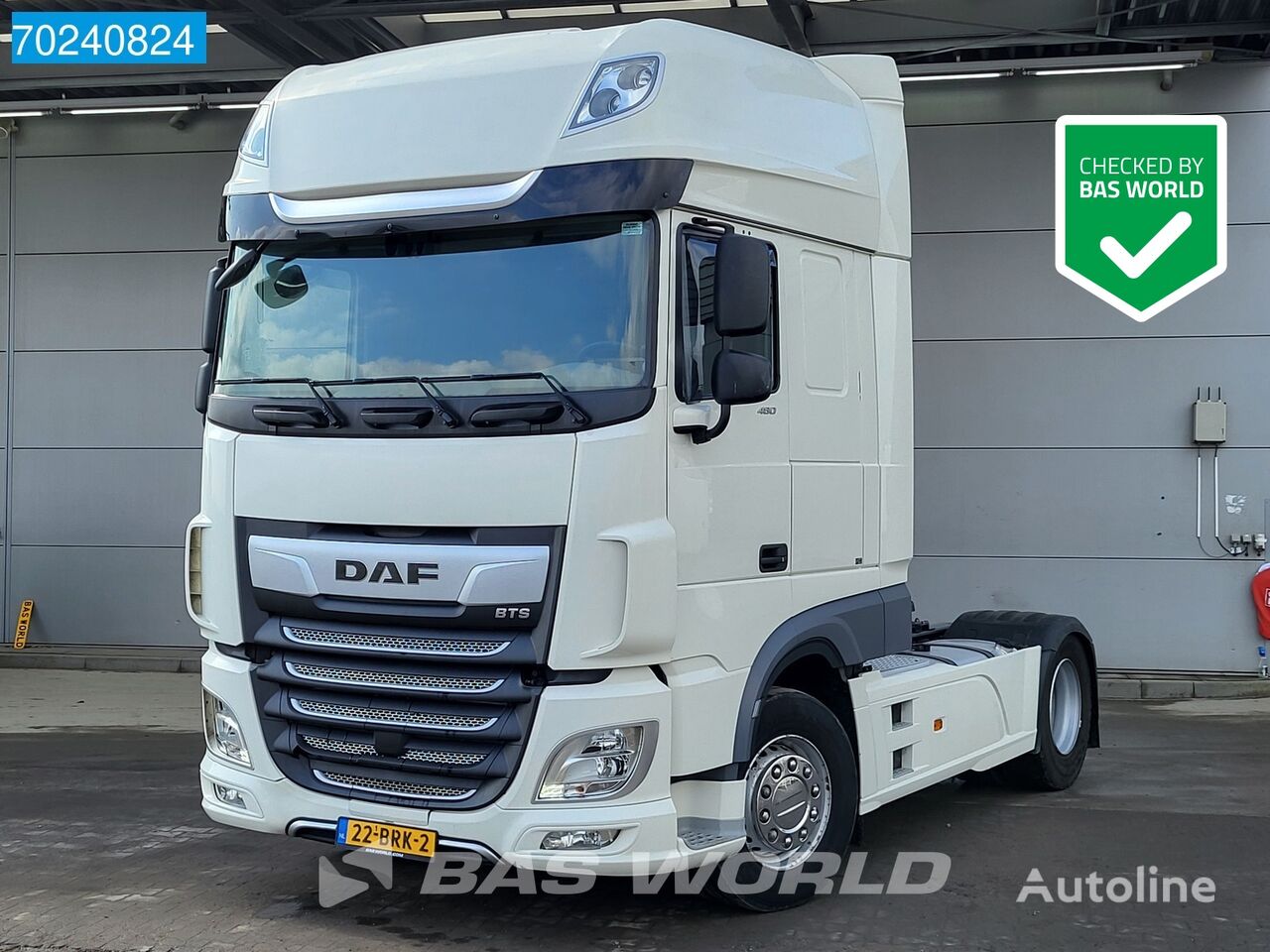 DAF XF 480 4X2 SSC Intarder Euro 6 truck tractor