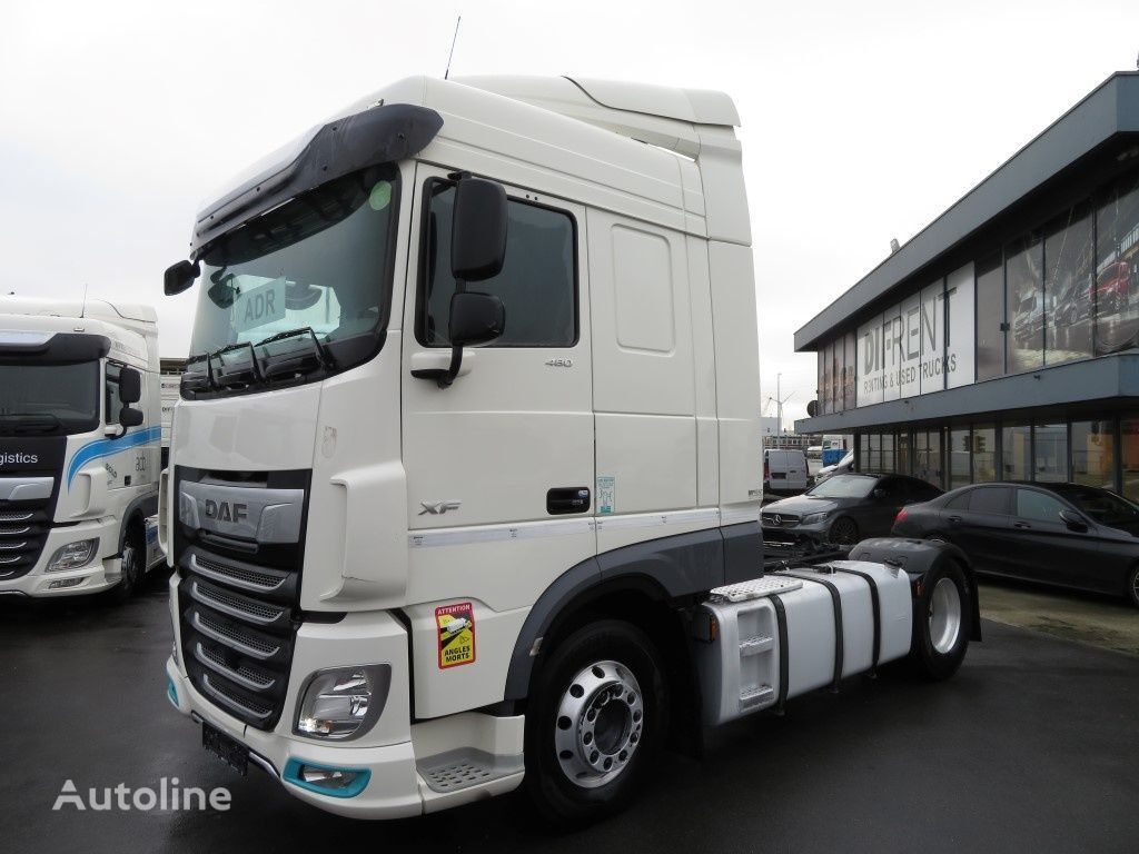 Daf Xf 480 Ft Space Cab Adr Zf Intarder Truck Tractor For Sale Belgium Antwerpen Fe37764 1557
