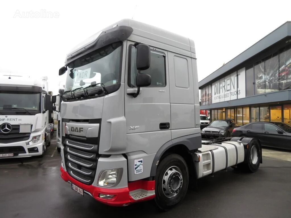 Daf Xf 480 Ft Space Cab Adr Zf Intarder Truck Tractor For Sale Belgium Antwerpen Ll38693 4128