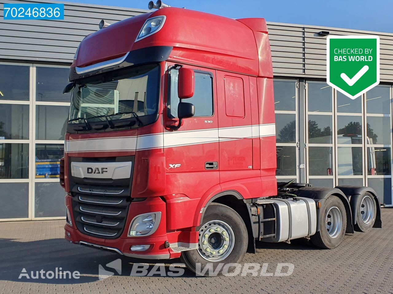 DAF XF 530 6X2 Retarder SSC ACC Navi LED Liftachse truck tractor for ...