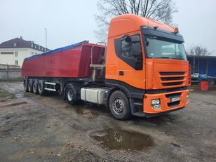 IVECO Stralis truck tractor + tipper semi-trailer