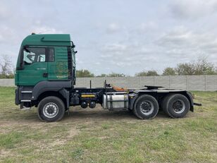 MAN TGS 33.500 6x6 Transport BE NL DE Hafen mit Prais truck tractor