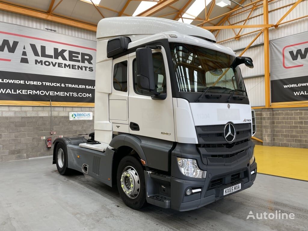 Mercedes-Benz ACTROS 1840 *EURO 6* 4X2 TRACTOR UNIT – 2015 – KX65 MXA truck tractor