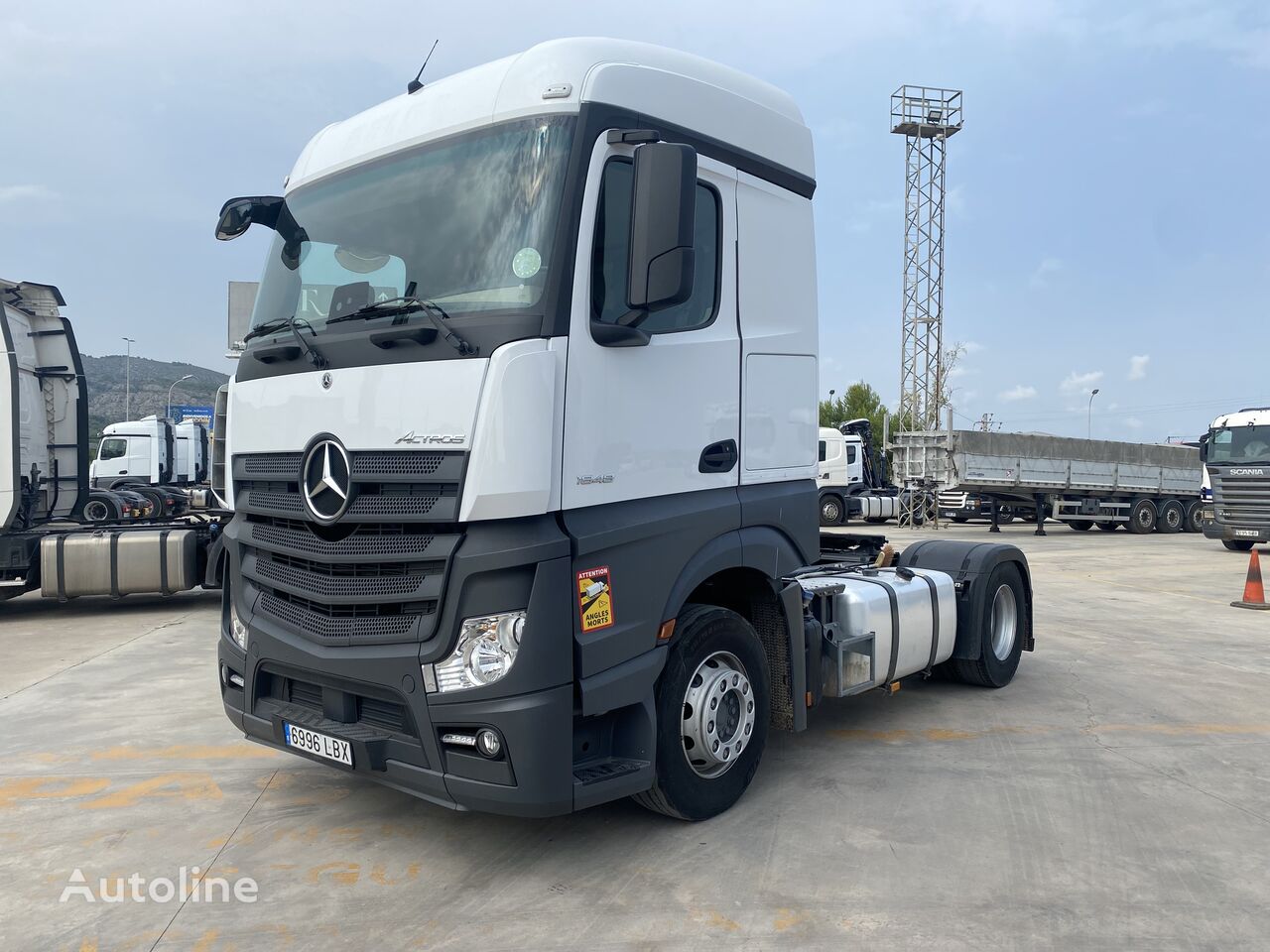 Mercedes-Benz Actros 1848 full ADR,retarder truck tractor for sale ...